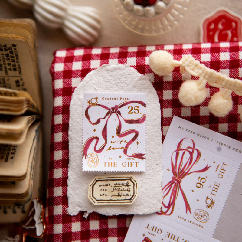 NEKONI Original Design Animals Stamp Sticker