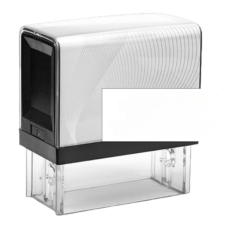 Large Size Self Inking Custom Text Stamp - Choose from Many Fonts & 15 Ink Colors