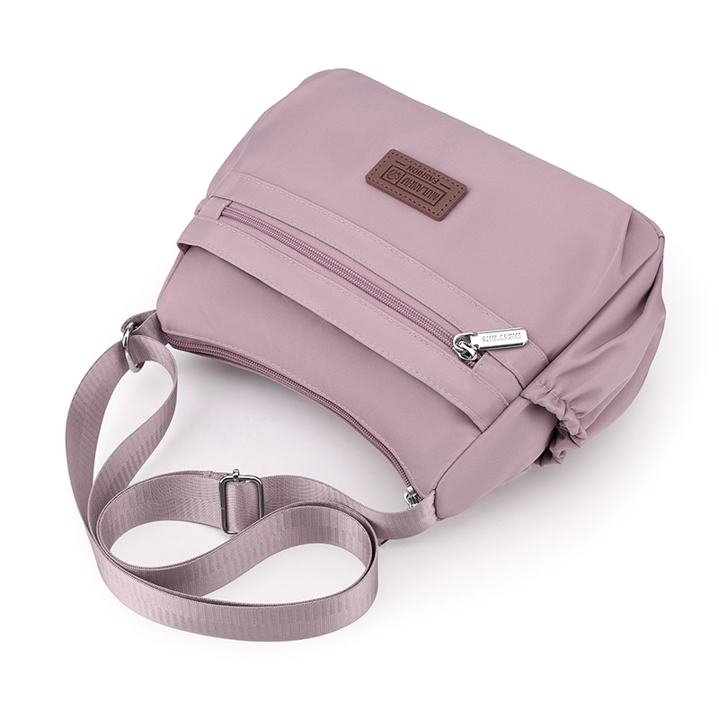 New Women's Crossbody Bag Simple Versatile for Outings Korean Street Style Trendy Lightweight Large Capacity Wear-resistant Water-resistant