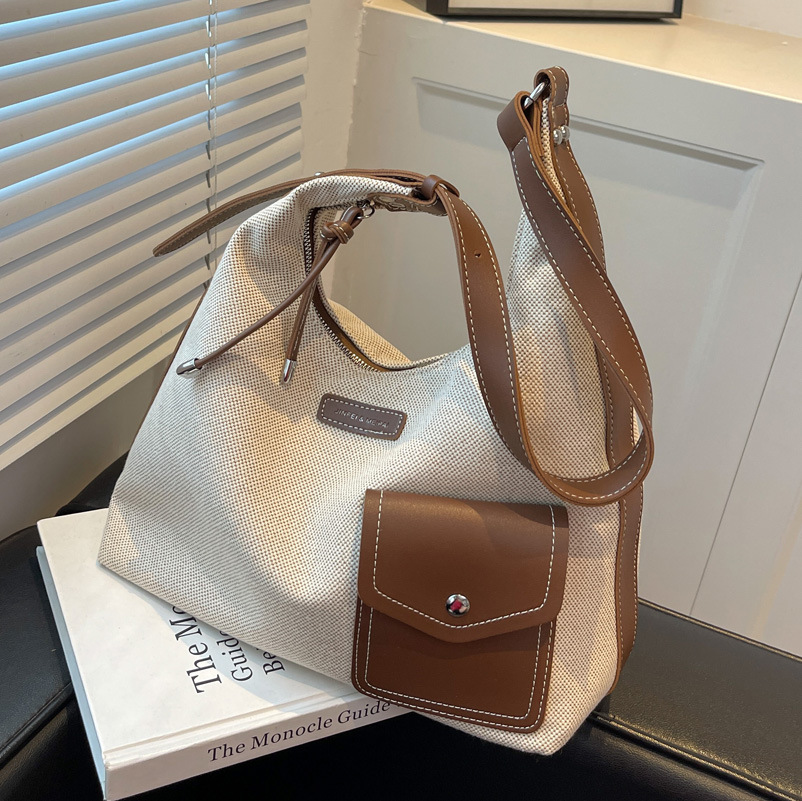 Large Capacity Bag for Women Summer 2025 New Trendy Shoulder Bag for Class High-End Commuter Tote Bag