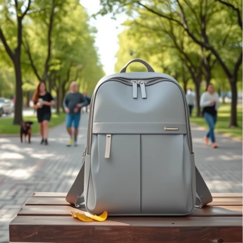 Casual Commuting Backpack for Women, High-End Feel, Multifunctional Fashionable Laptop Backpack, Versatile Simple Large Capacity Travel Bag