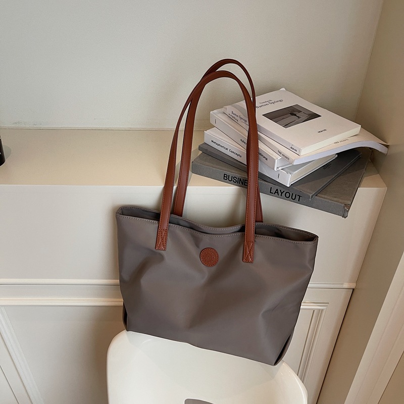 KAILICROWN New Water-Resistant Nylon Tote Bag for Women, Casual Large Capacity Shoulder Handbag