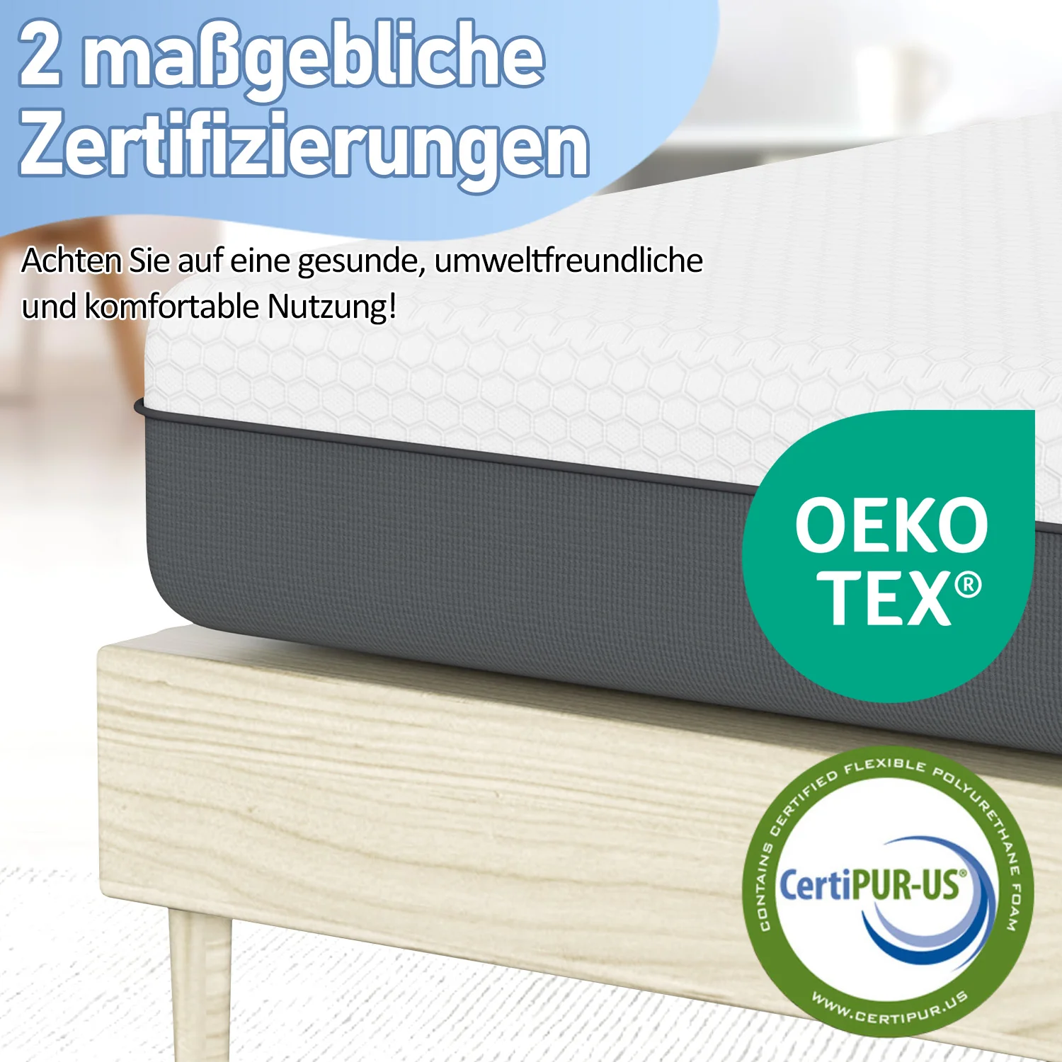 Matratze Memory-Schaummatratze Ergonomische H3