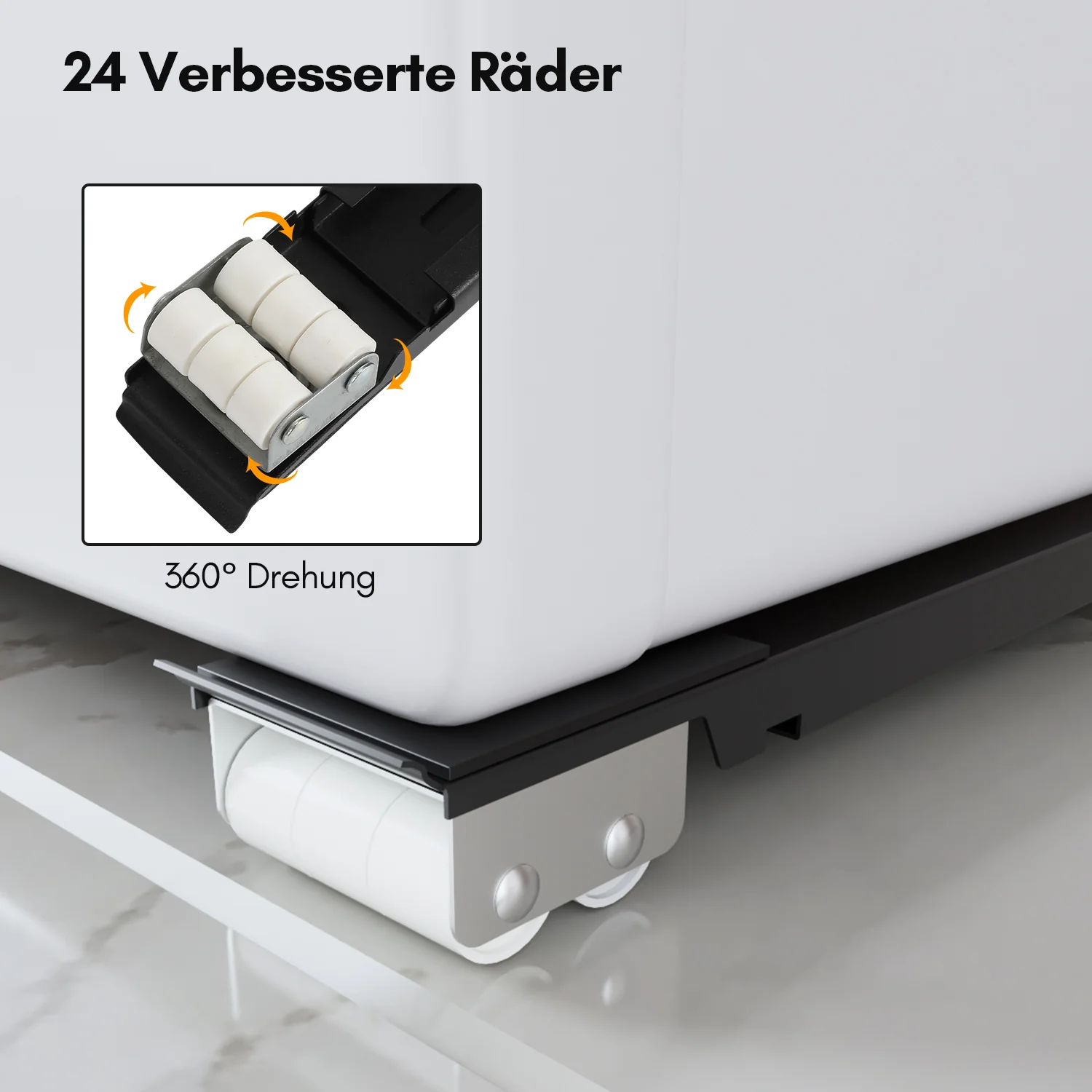 Waschmaschinen Untergestell Rollen Verstellbar