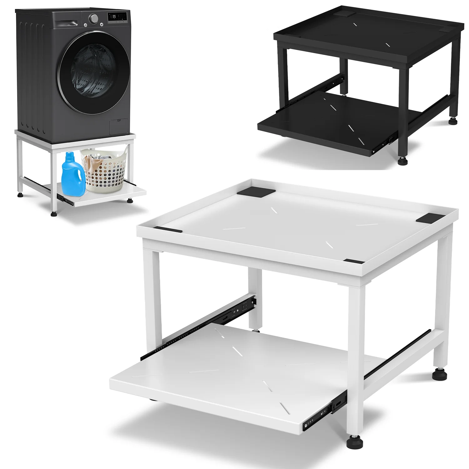 Waschmaschinen Untergestell mit Ablage Tragfähigkeit 200kg