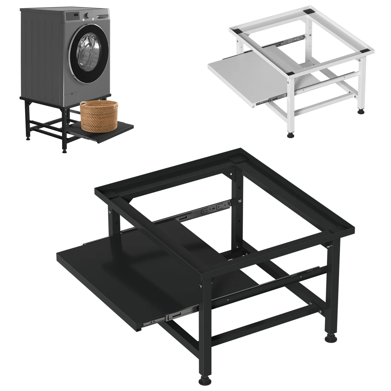 Waschmaschinen Untergestell mit Ablage Tragfähigkeit 150kg