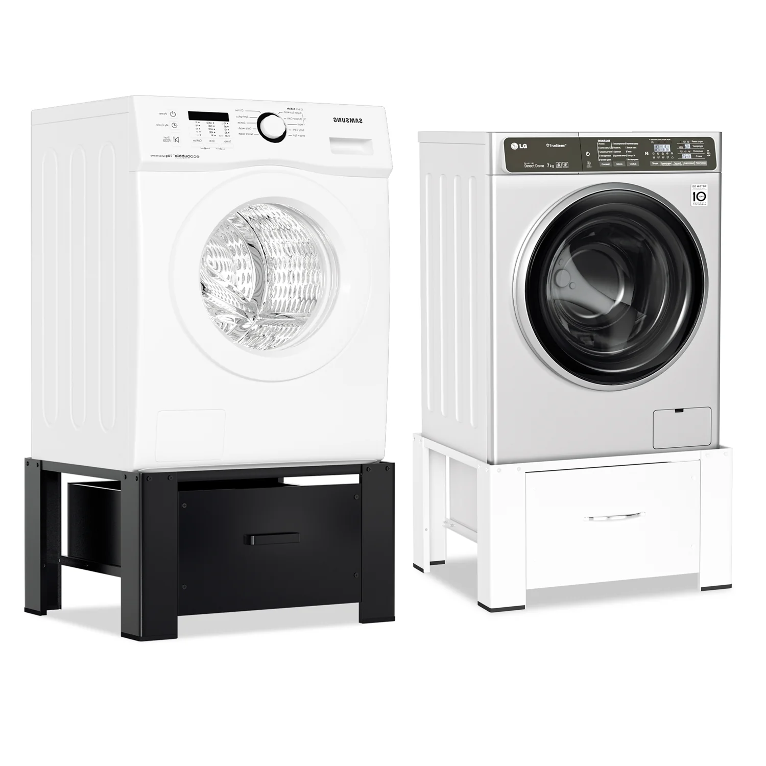 Waschmaschinen Untergestell mit Schublade