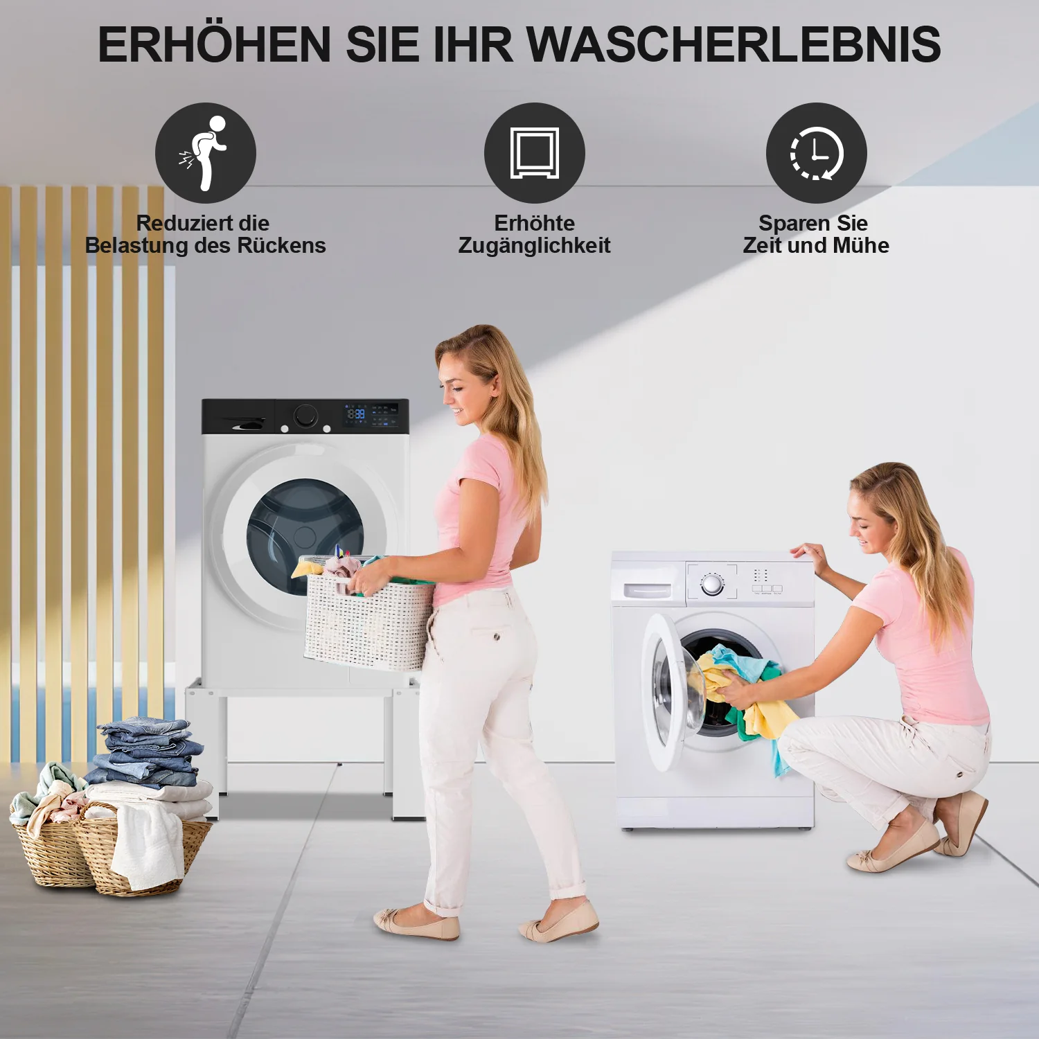 Waschmaschinen Untergestell bis 100kg