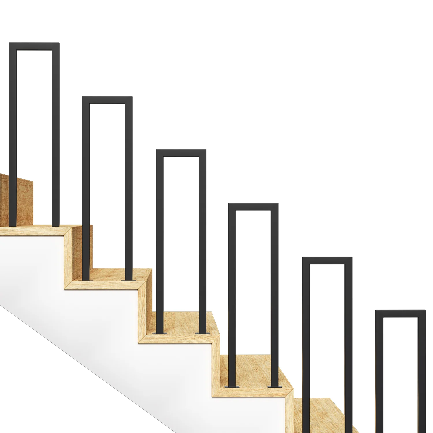 Treppengeländer U-förmige Handlauf