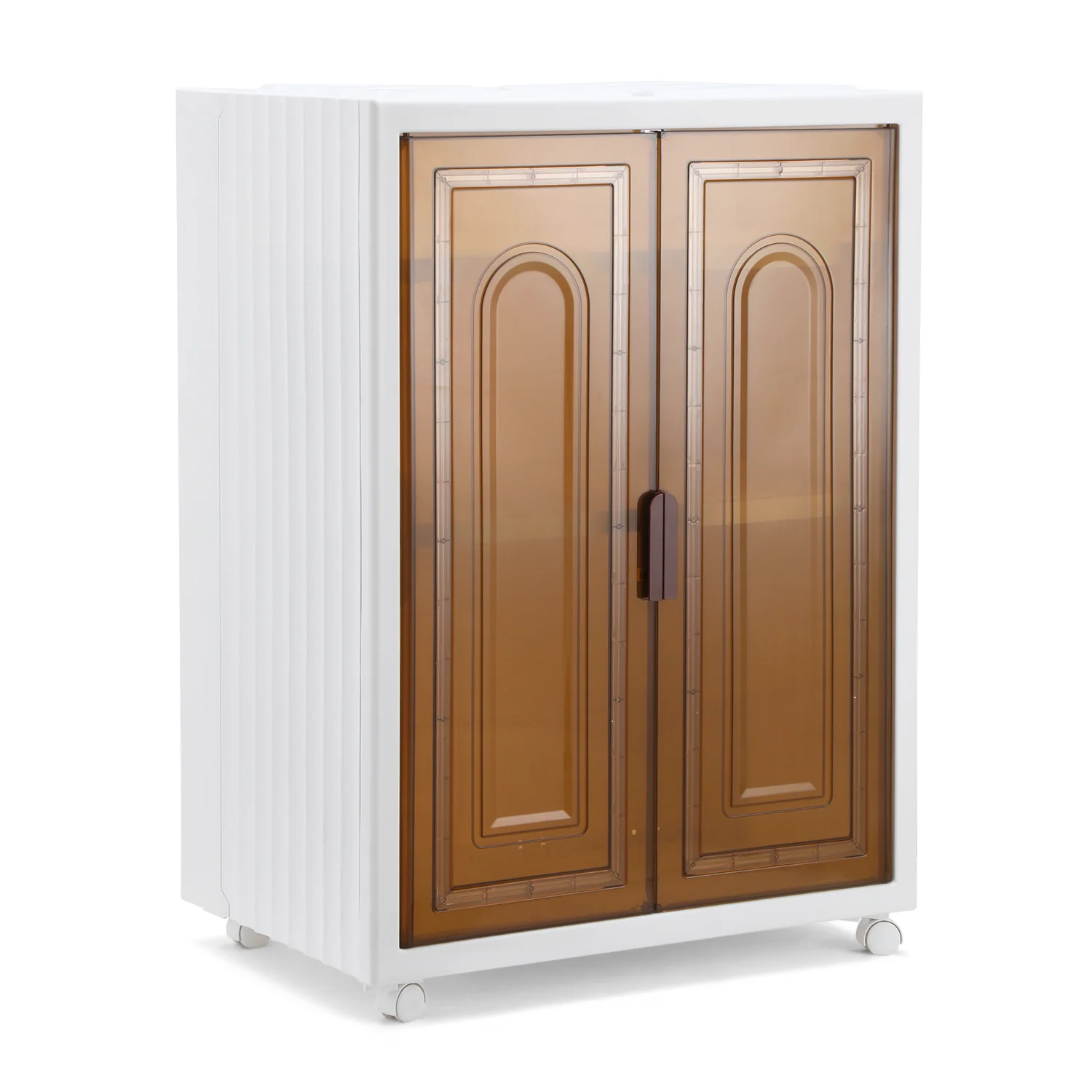 Aufbewahrungsbox mit Türen & Rädern