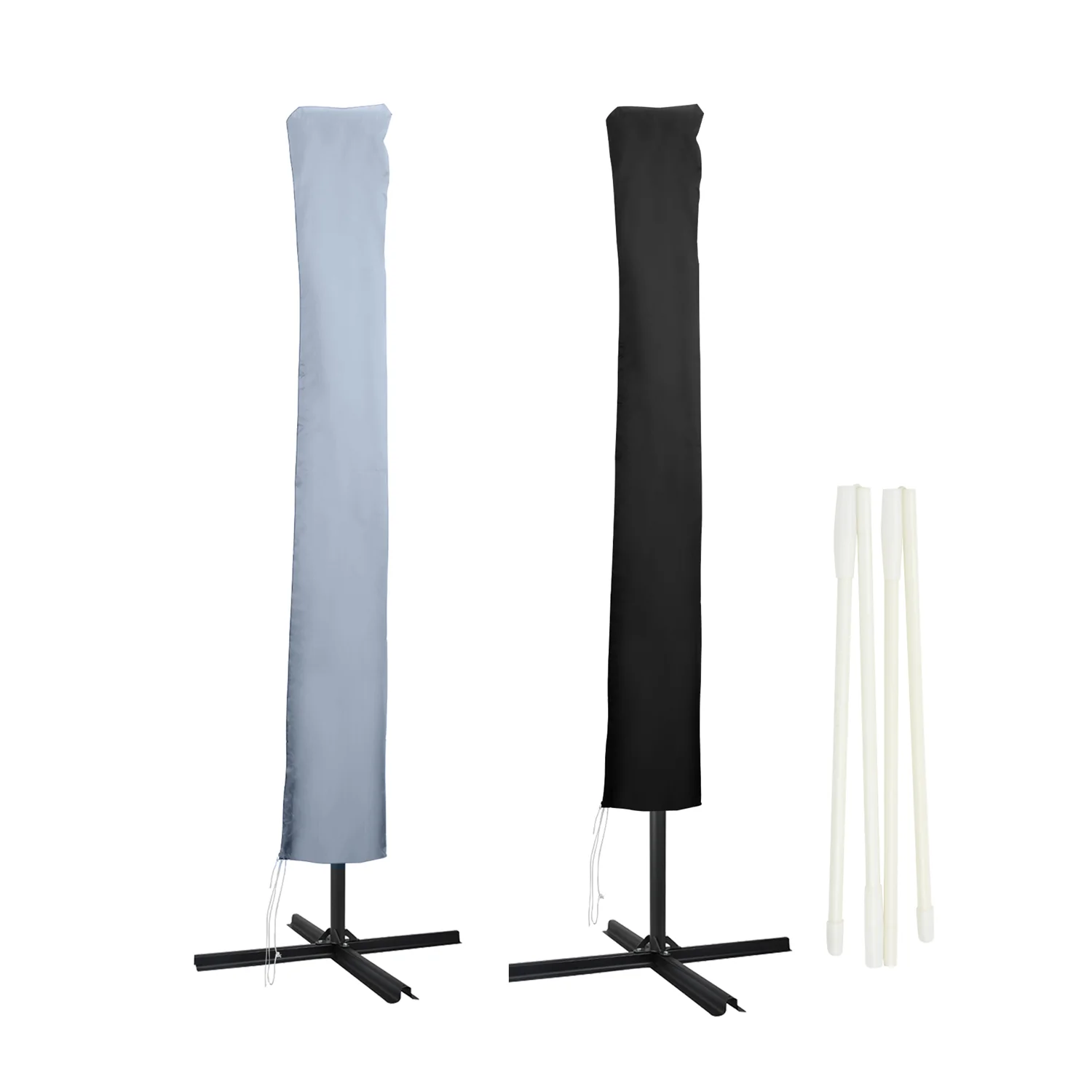 Sonnenschirm Schutzhülle Abdeckung mit Stab