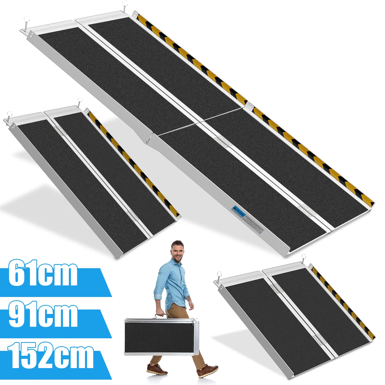 Rollstuhlrampe Laderampe Alu bis 270kg