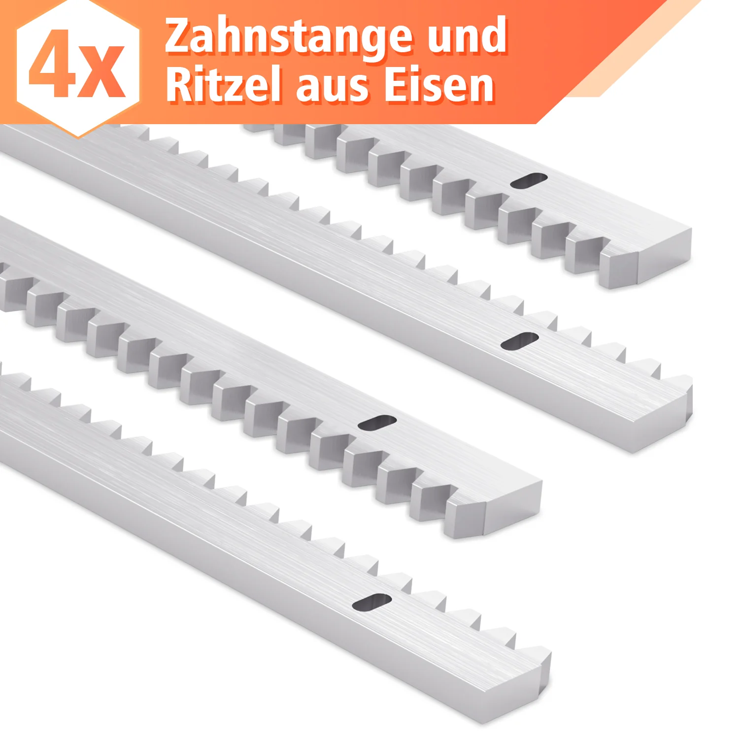 Zahnstange verzinktem Stahl für Schiebetorantrieb 2m