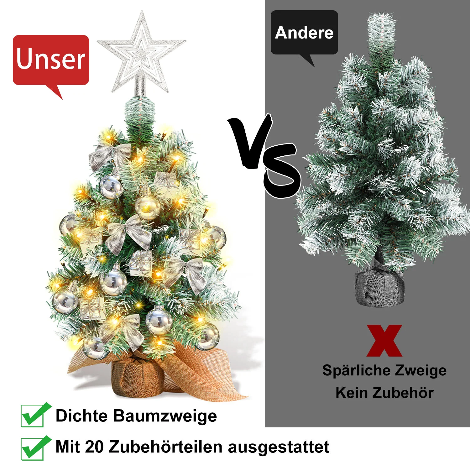 Mini Weihnachtsbaum 40cm