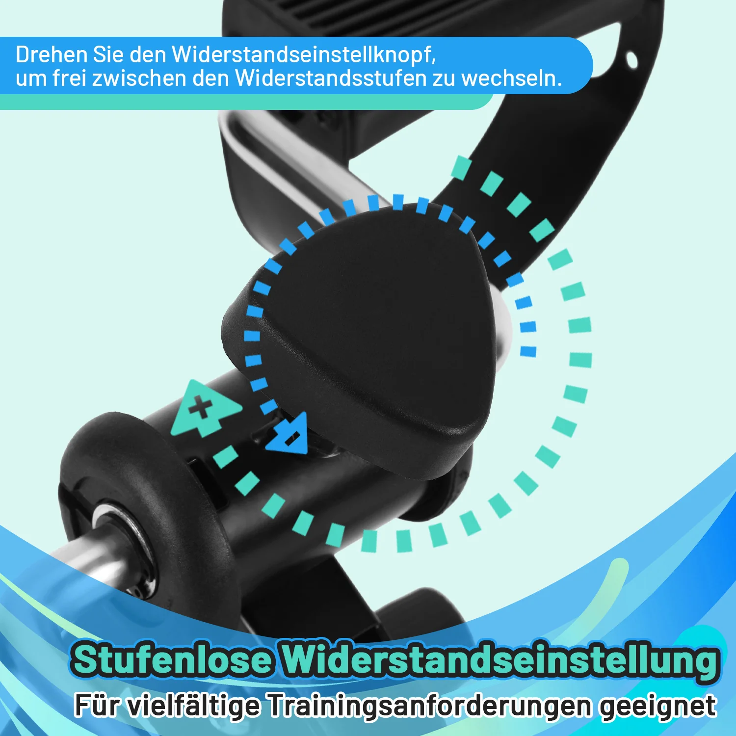 Mini Heimtrainer Fahrrad Pedaltrainer