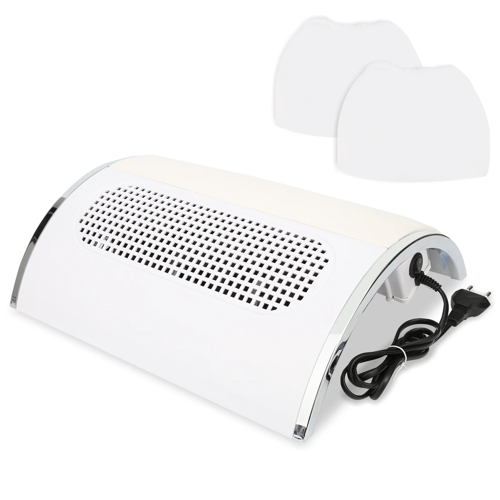 Nagelstaubabsauger mit 3 Lüfter und 2 Staub