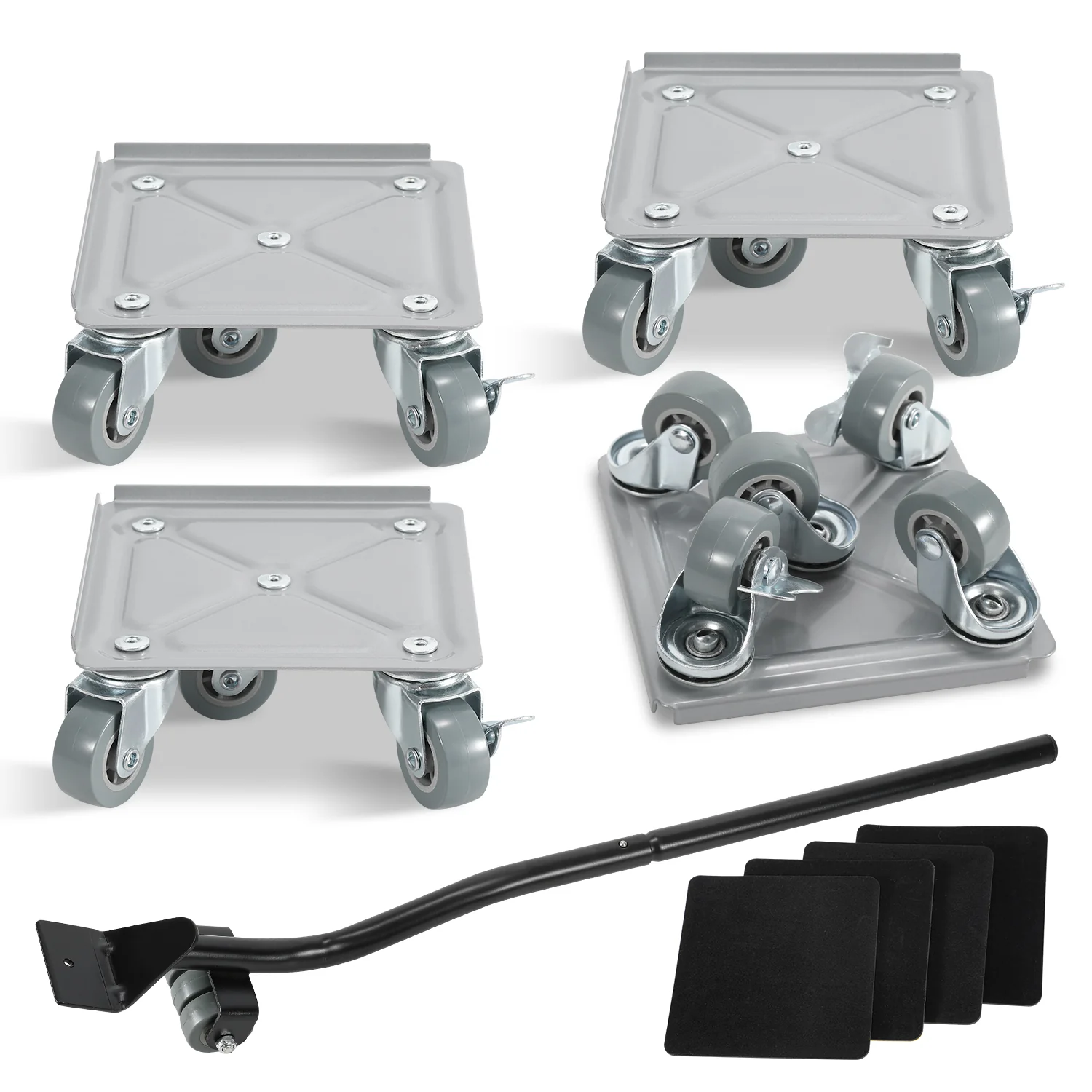 Möbelroller Transportroller 5 Räder Max 600KG