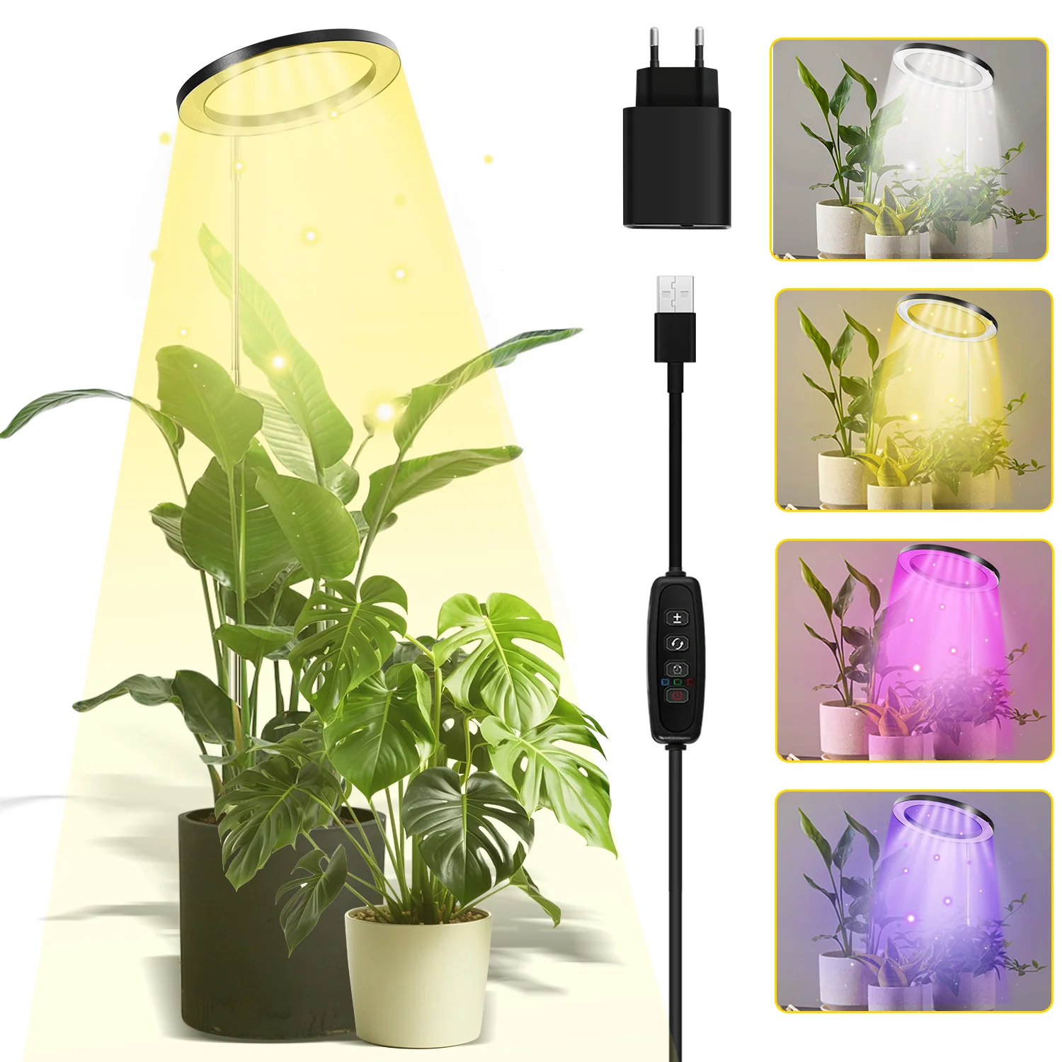 LED Pflanzenlampe 13W  LED Vollspektrum