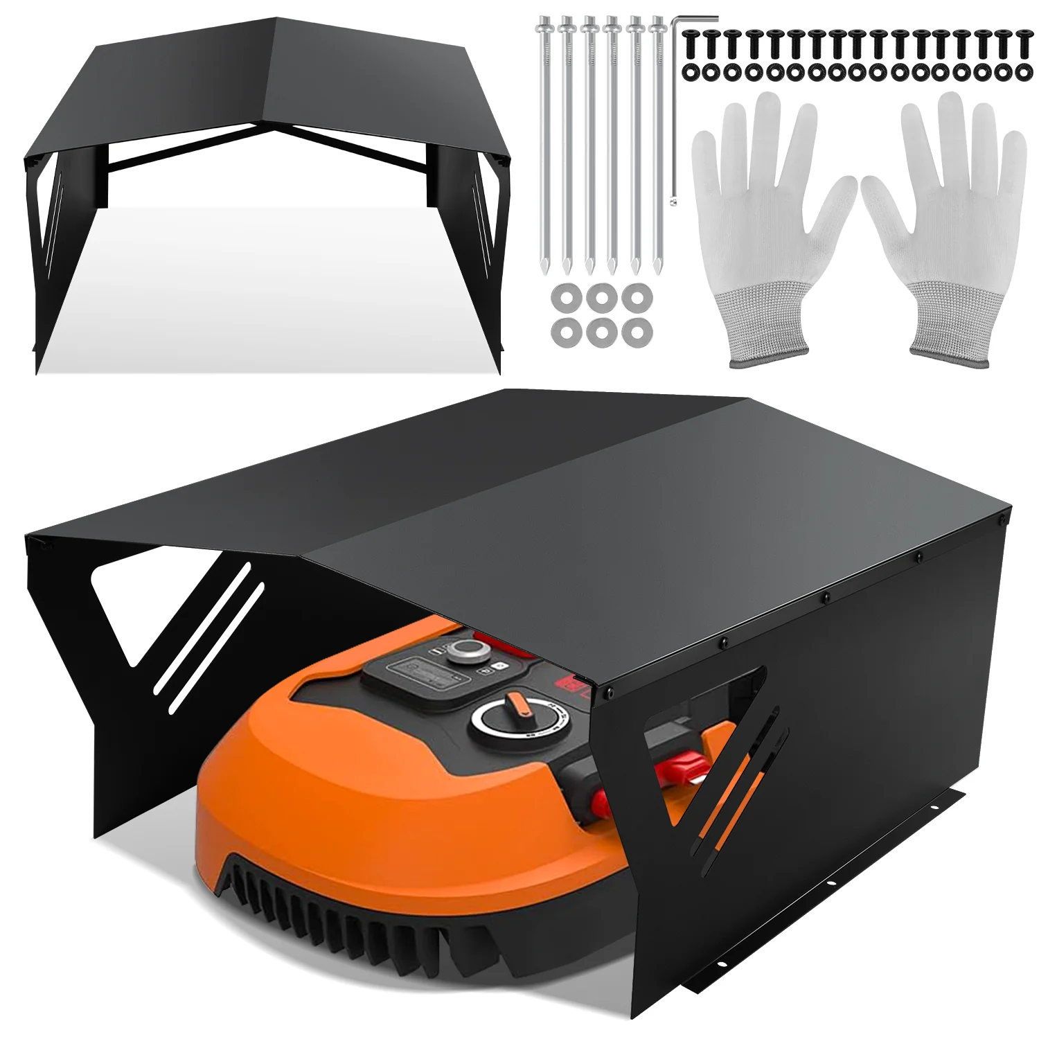 Mähroboter Garage für Rasenmähroboter Verzinktem