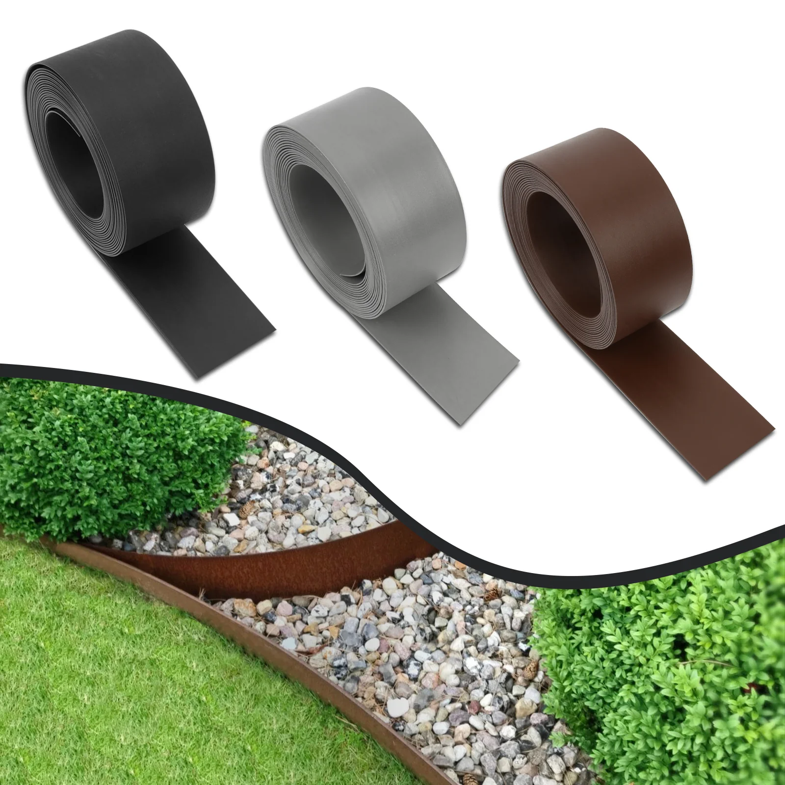 Rasenkante PE Kunststoff