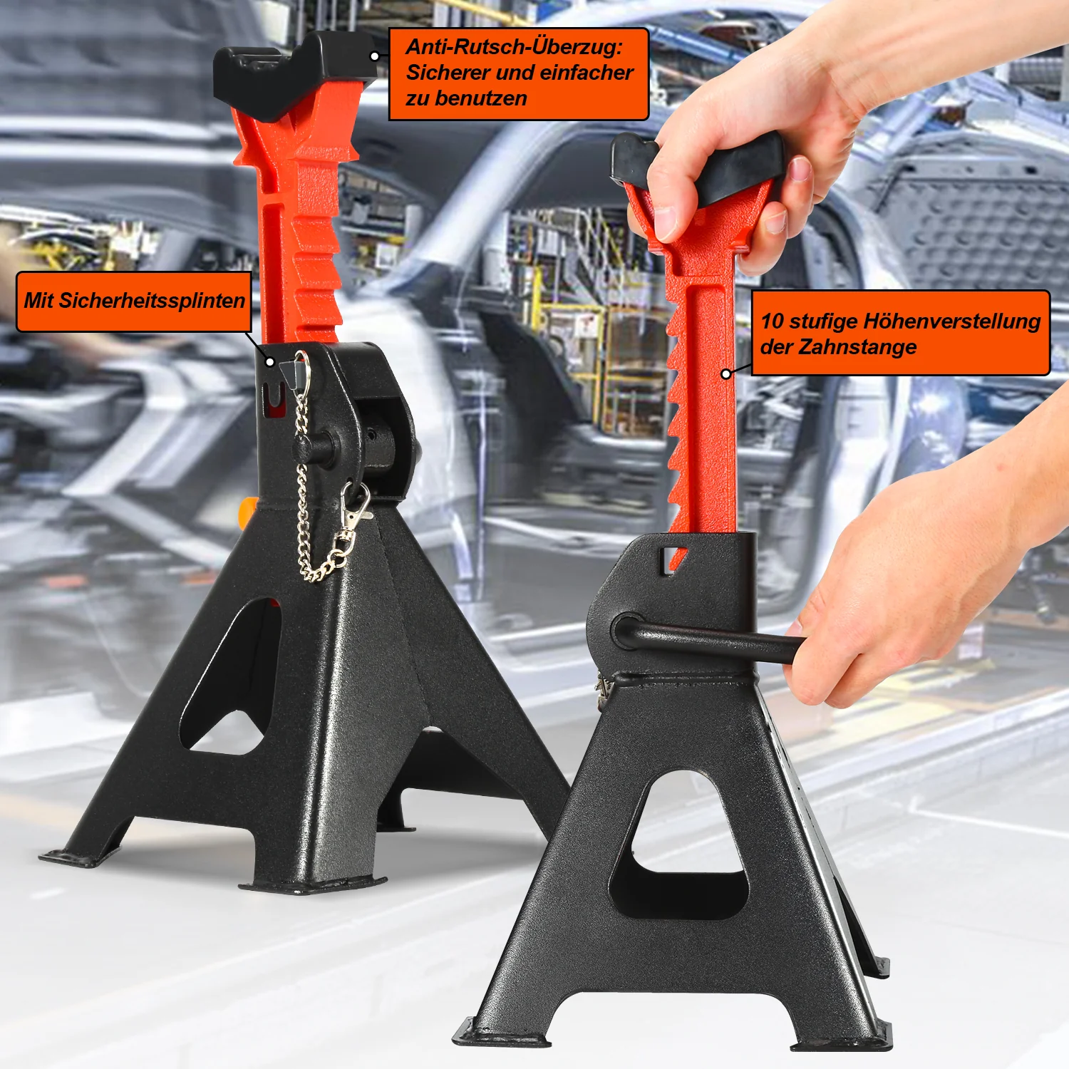 Unterstellbock Schwerlast 3T 2 Stück