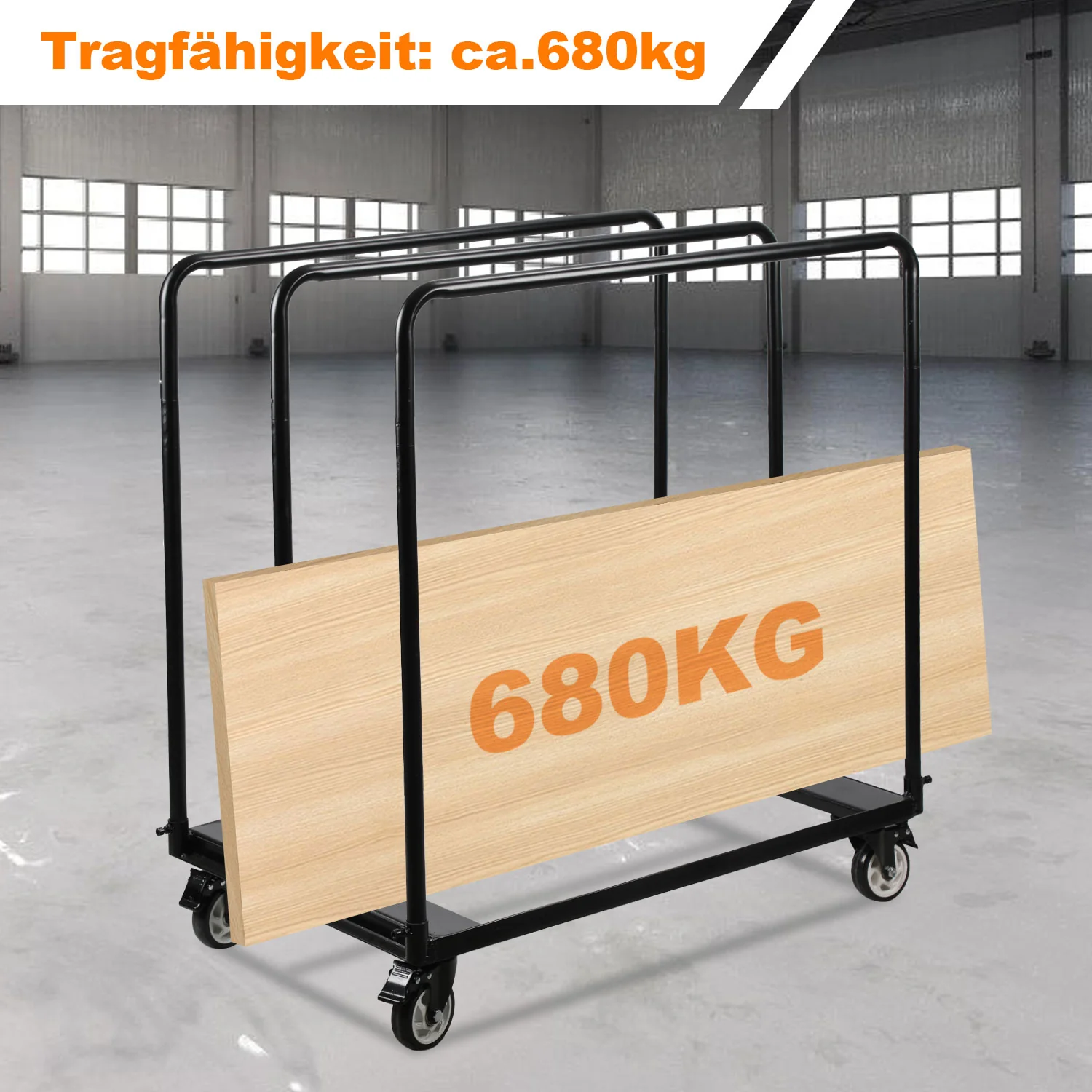 Plattenwagen Transportwagen bis 680kg