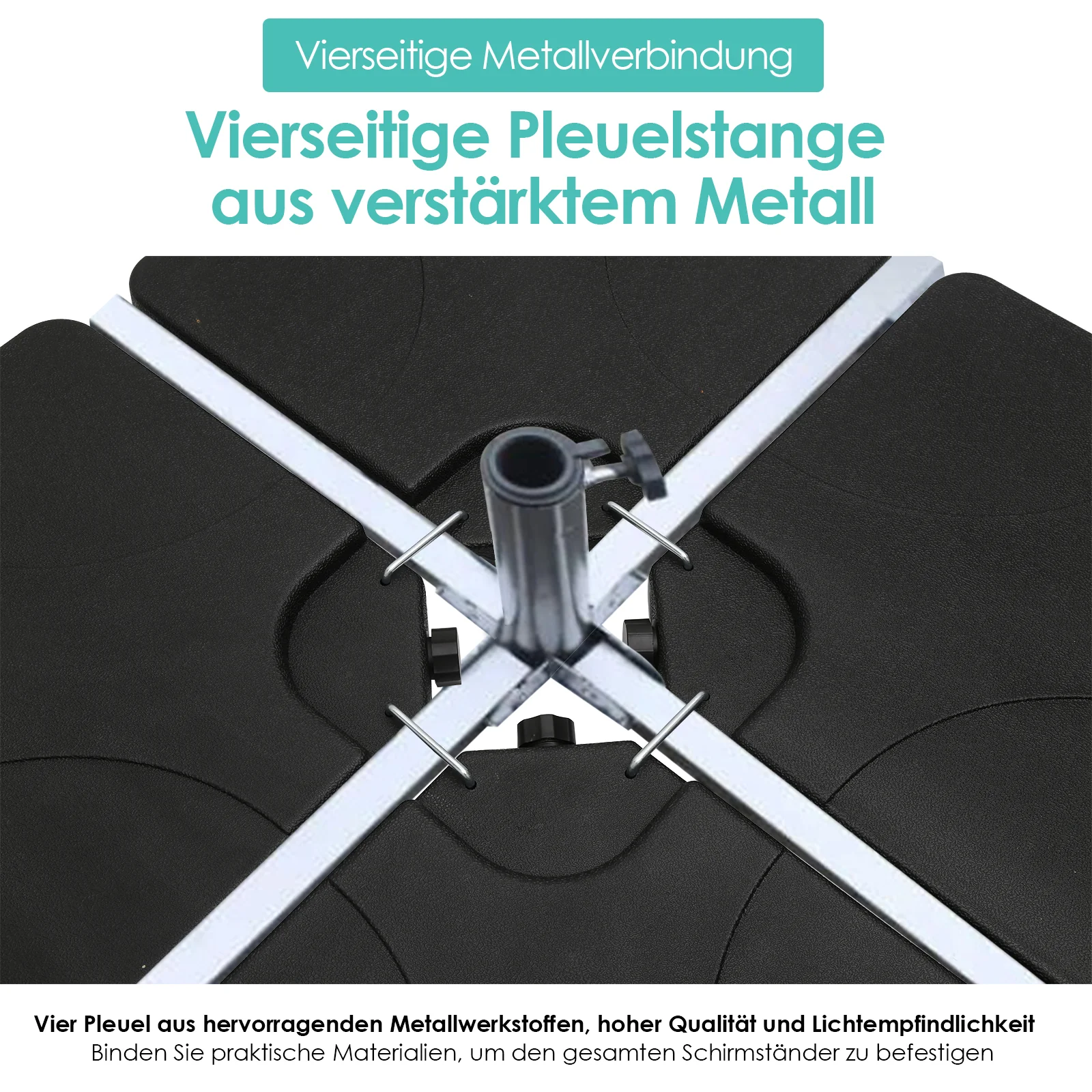 Schirmständer befüllbar 100kg