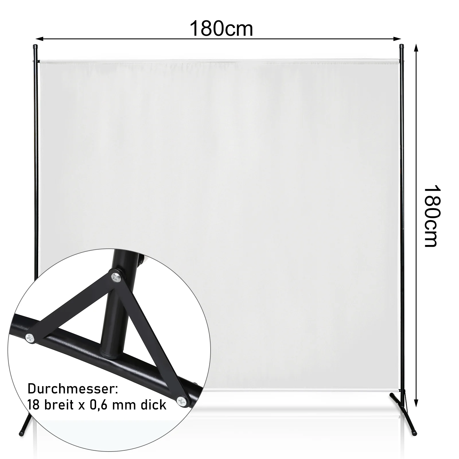 Paravent Sichtschutzwand 1/3/4 Trennwände