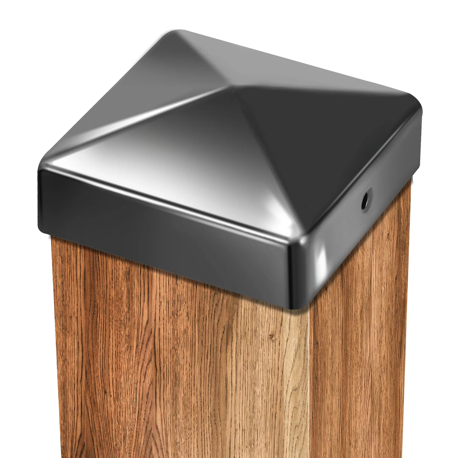 Pfostenkappe 10 Stück mit Schrauben