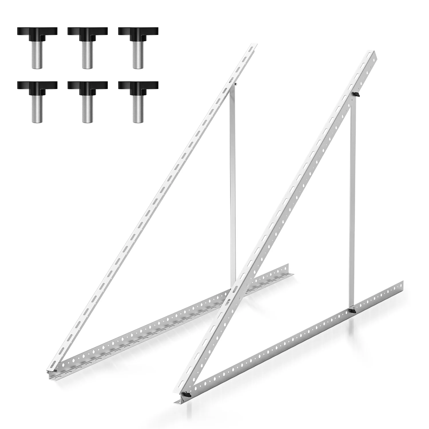 Solarpanel PV Halterung 104cm 0°-90° 2/4 Stück