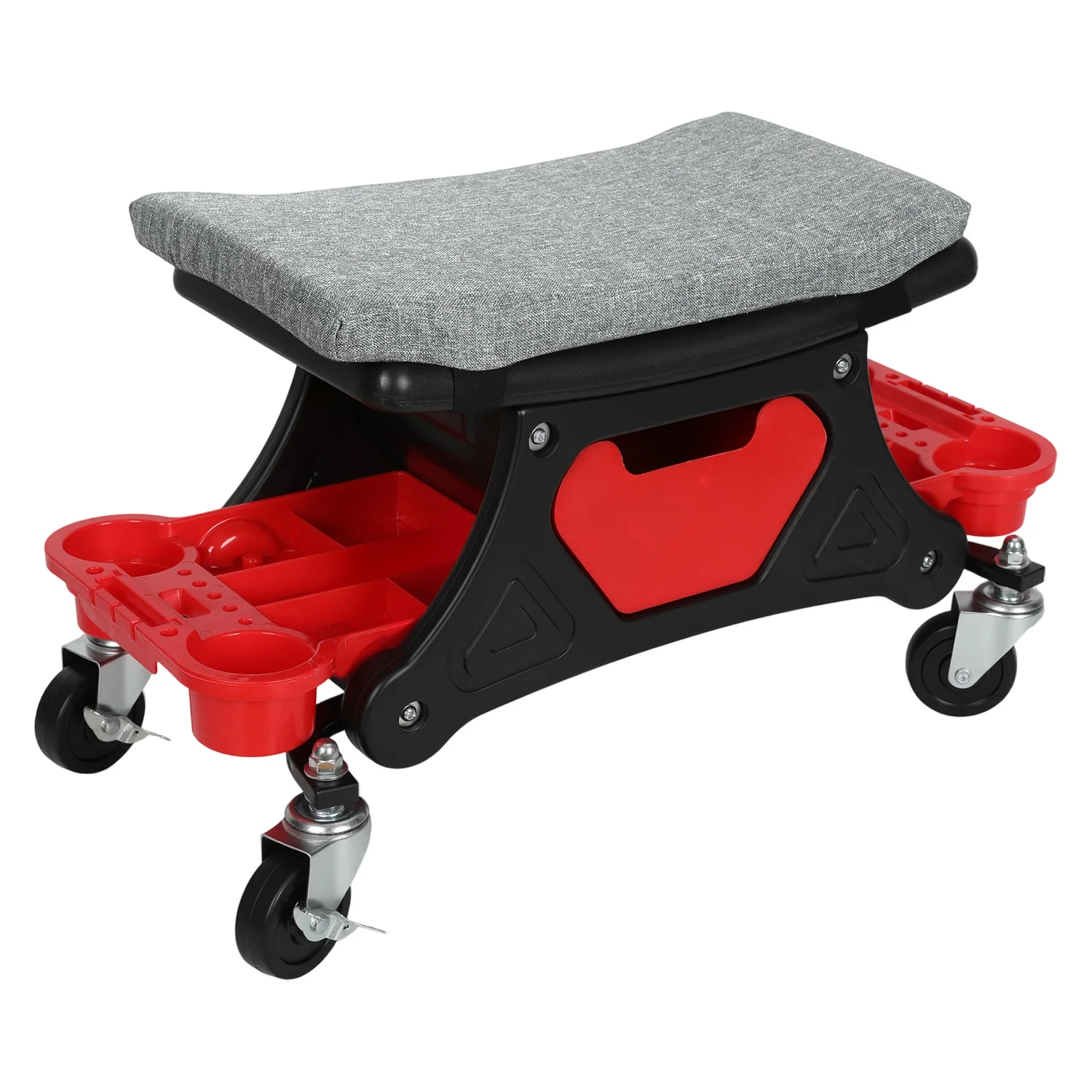 Werkstatthocker Rollhocker mit Aufbewahrungsbox