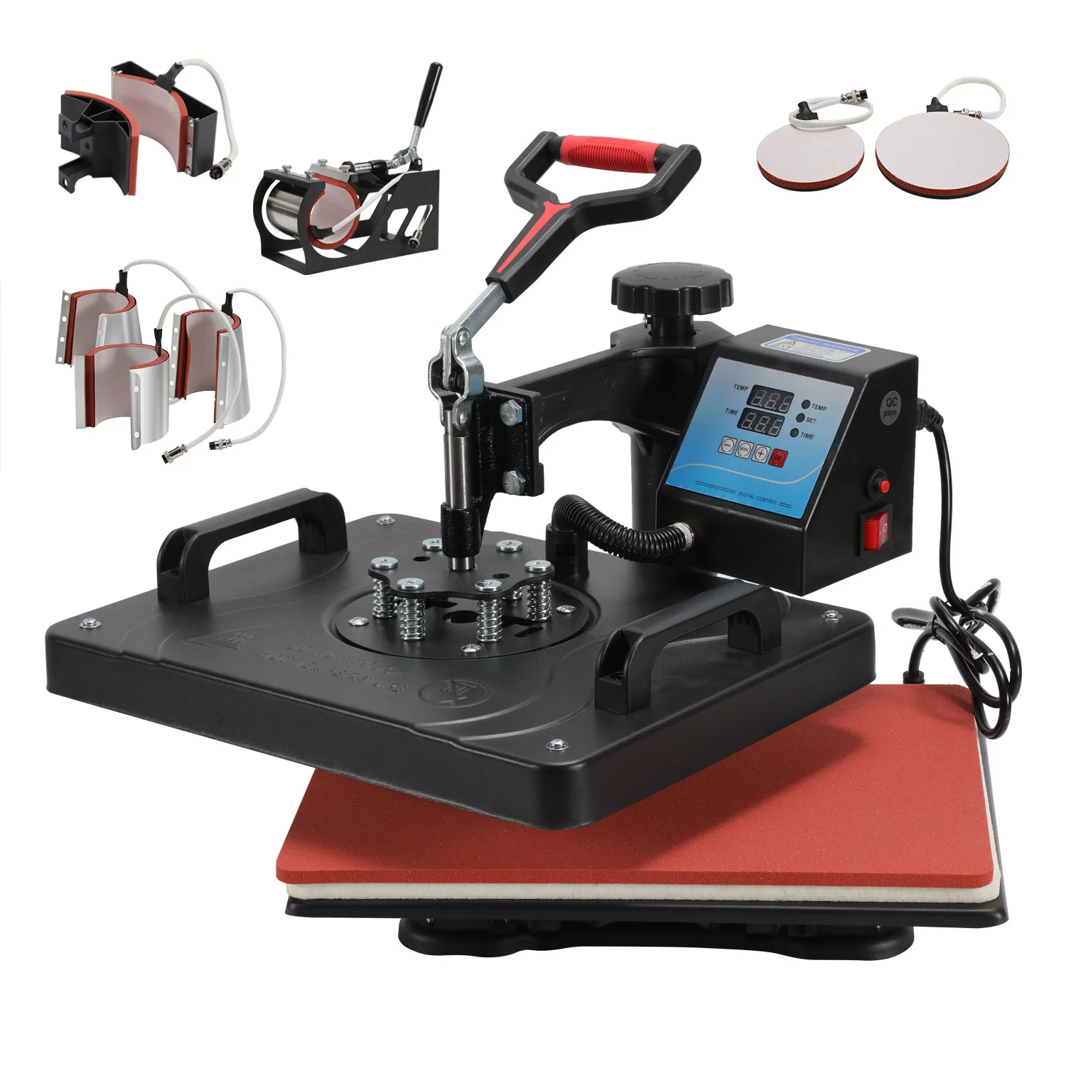 Transferpresse Hitzepresse 8 IN 1 1250W