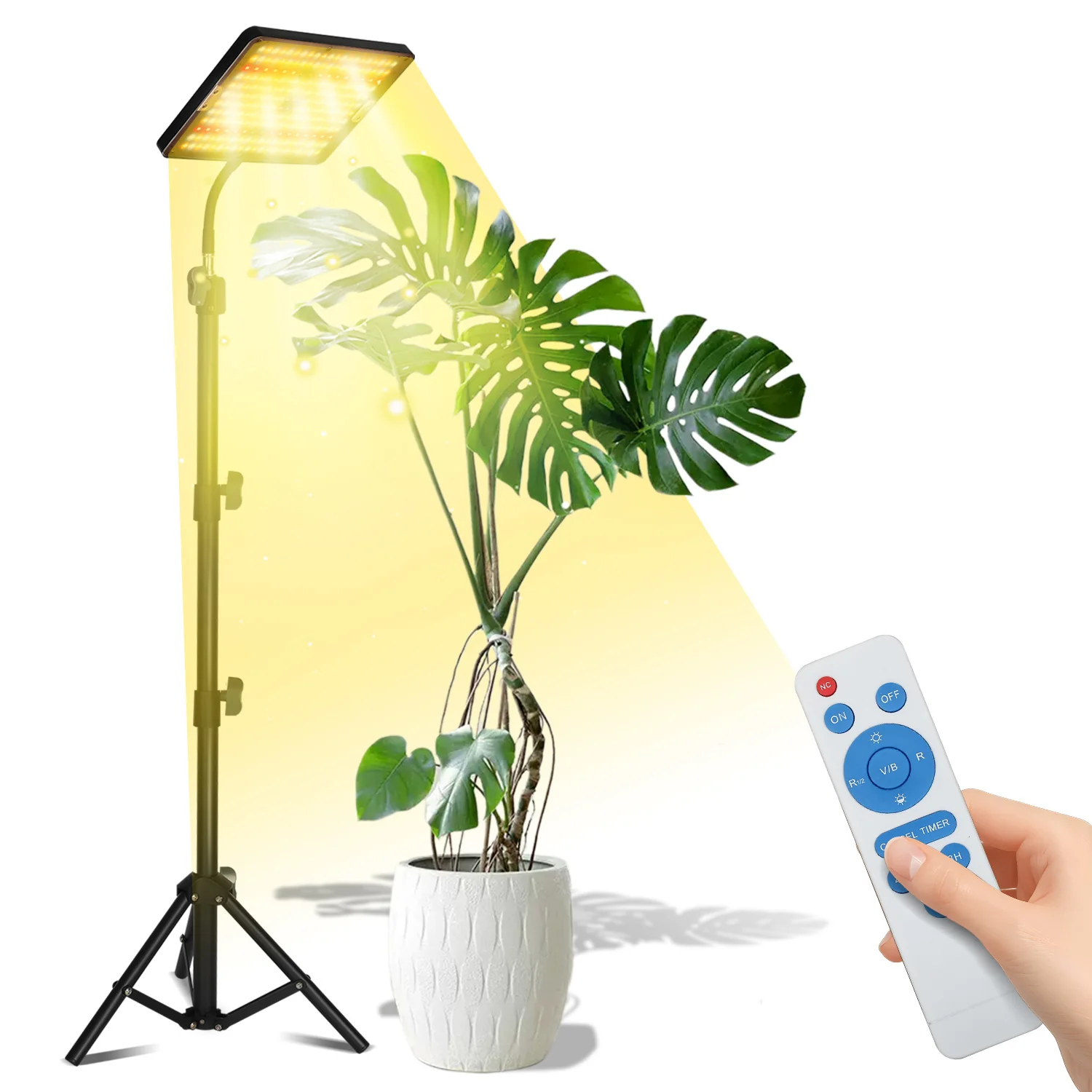 LED Pflanzenlampe Grow Light UV IR mit Ständer
