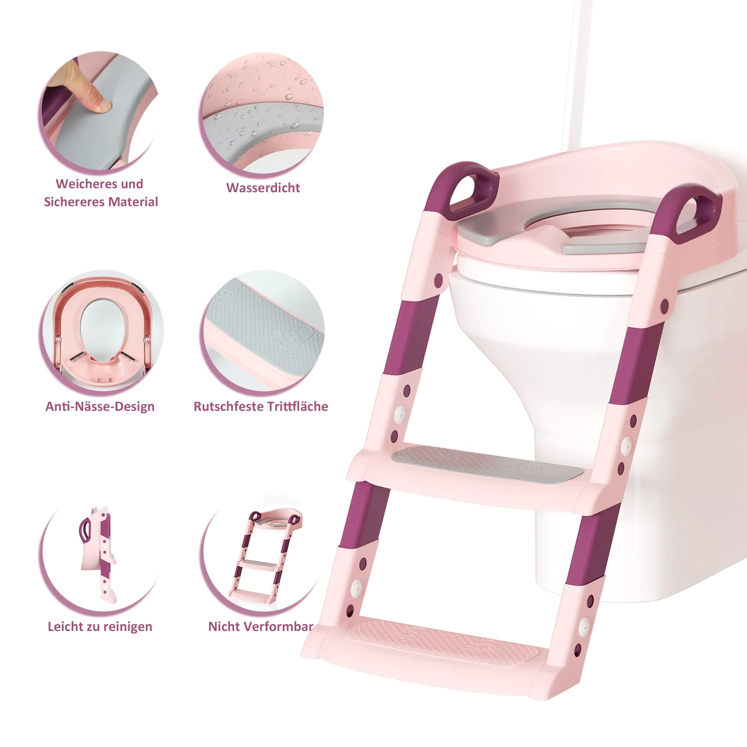 Töpfchentrainer kinder Faltbarer