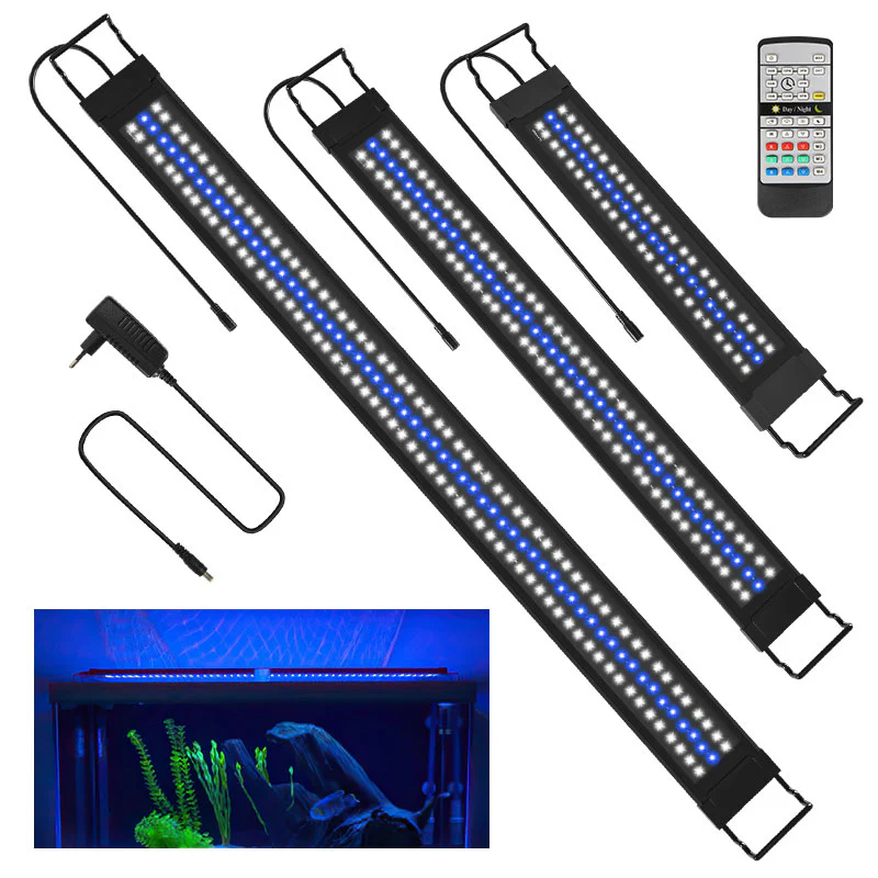 LED Aquarium Beleuchtung 24/7 Modus mit Zeitschaltung