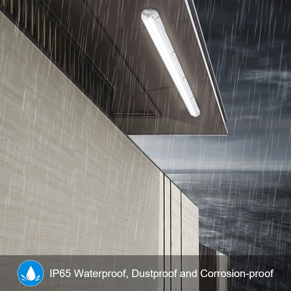 LED Feuchtraumleuchte Doppelt T8 Kaltweiß 18W/24W