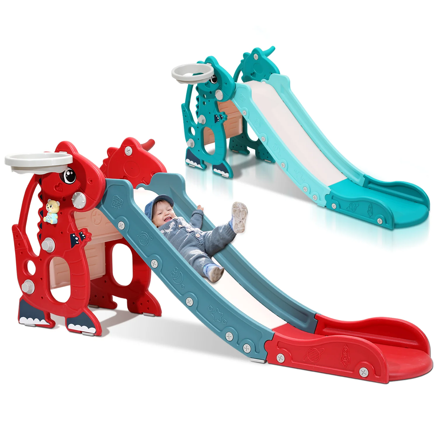 Kinderrutsche Faltbar 4 in 1