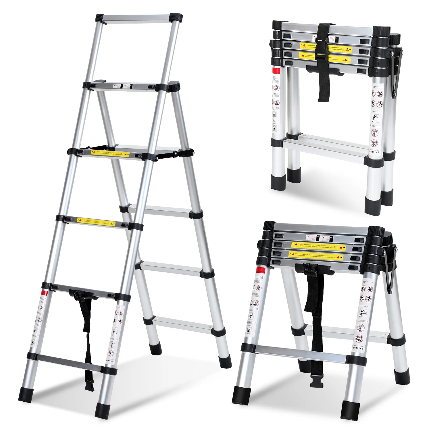 Teleskopleiter Klappleiter A-Rahmen