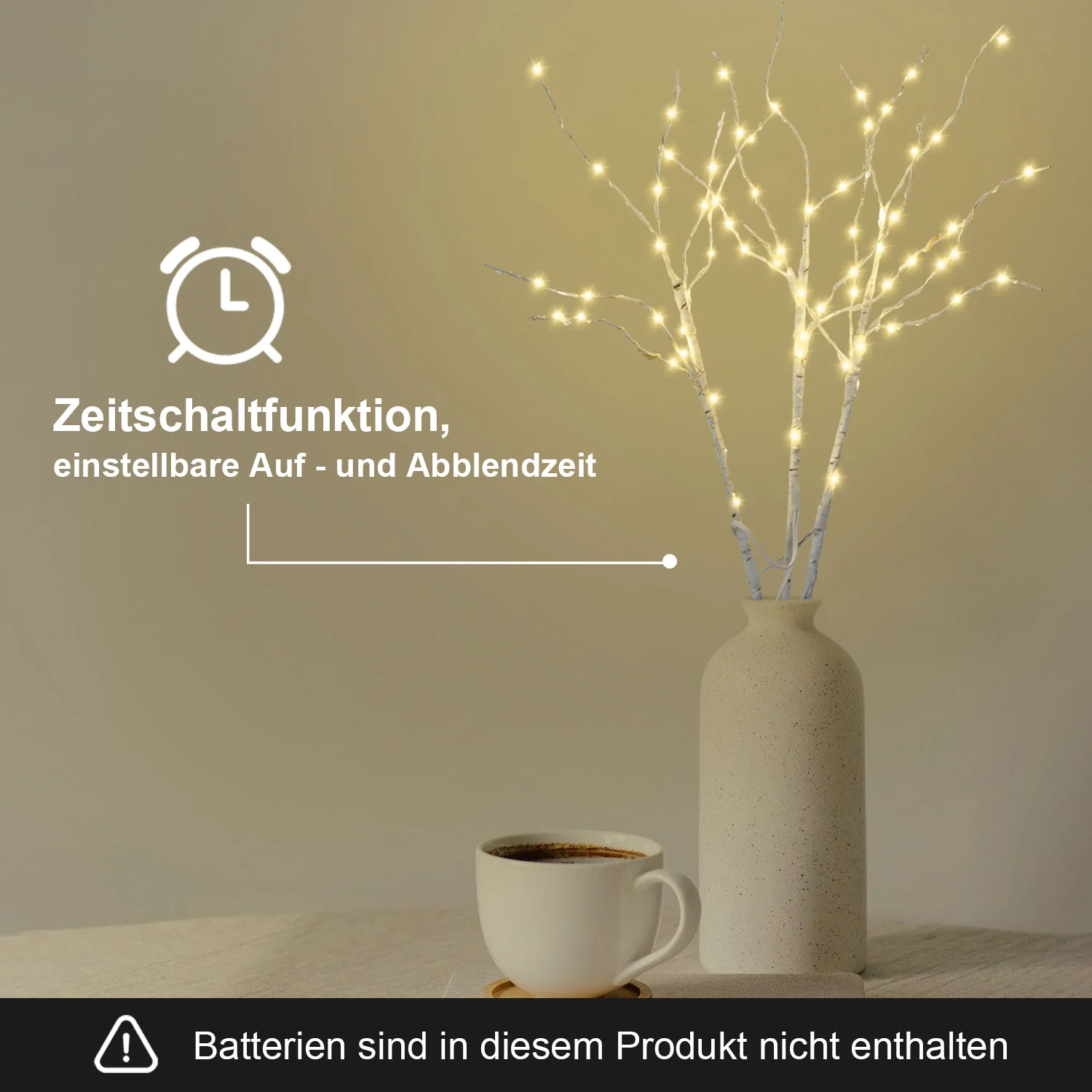 Lichterbaum Weihnachtsdekoration Warmweiß