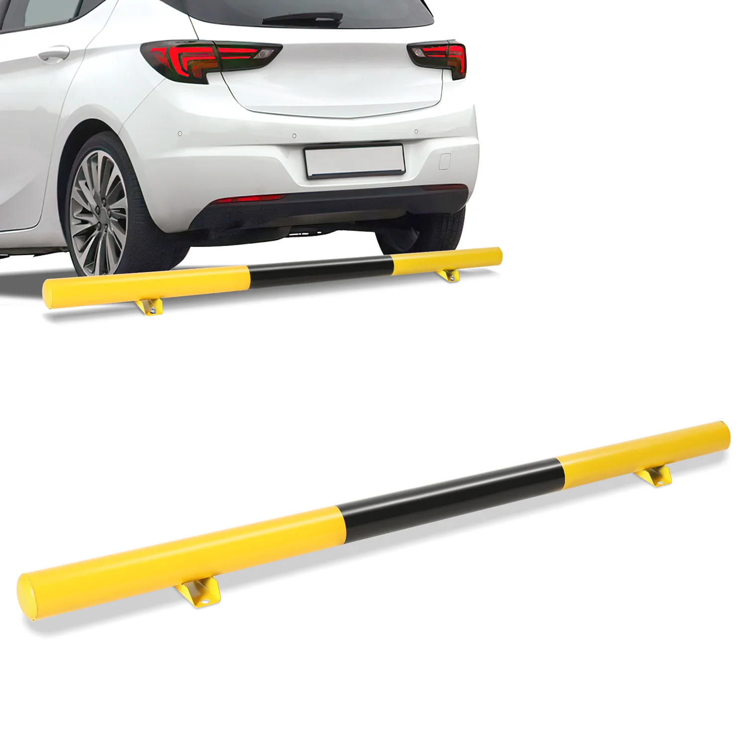 Radstopper aus Stahl Garagenstopper 180cm