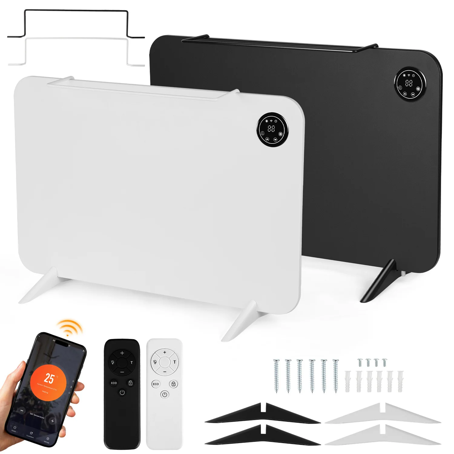 Infrarotheizung Elektroheizung 450W mit App Fernbedienung