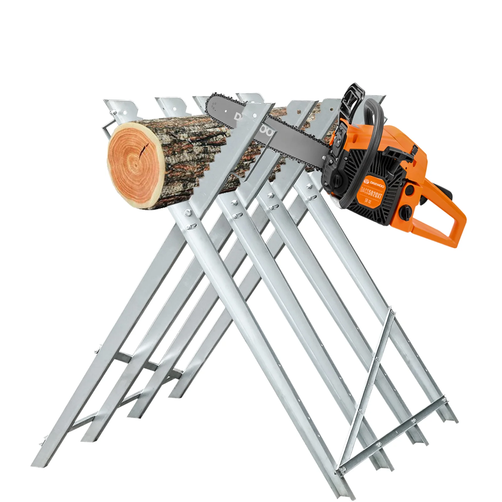 Sägebock Verzinkt Klappbar Max. Belastung 150 kg