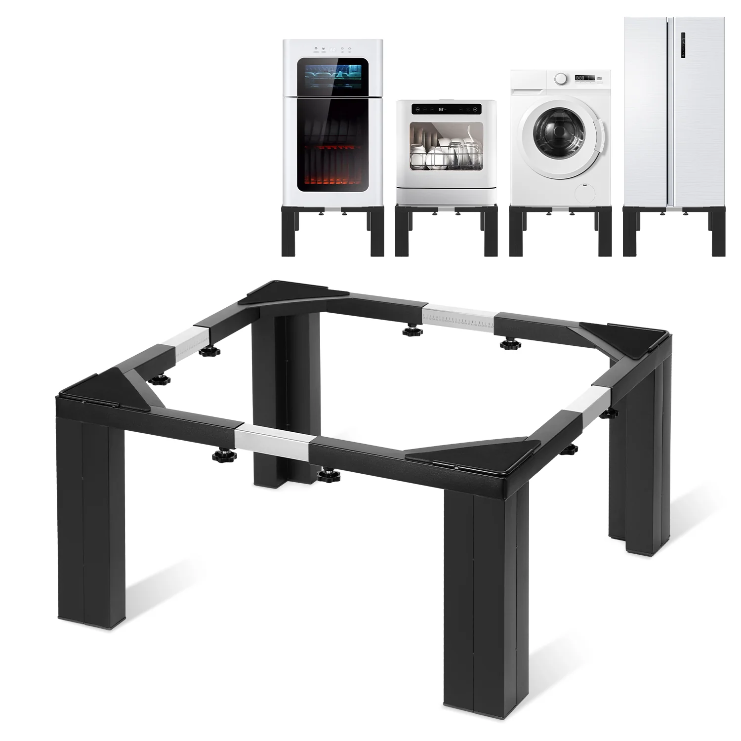 Waschmaschinen Untergestell mit Skala 50-80cm Einstellbare