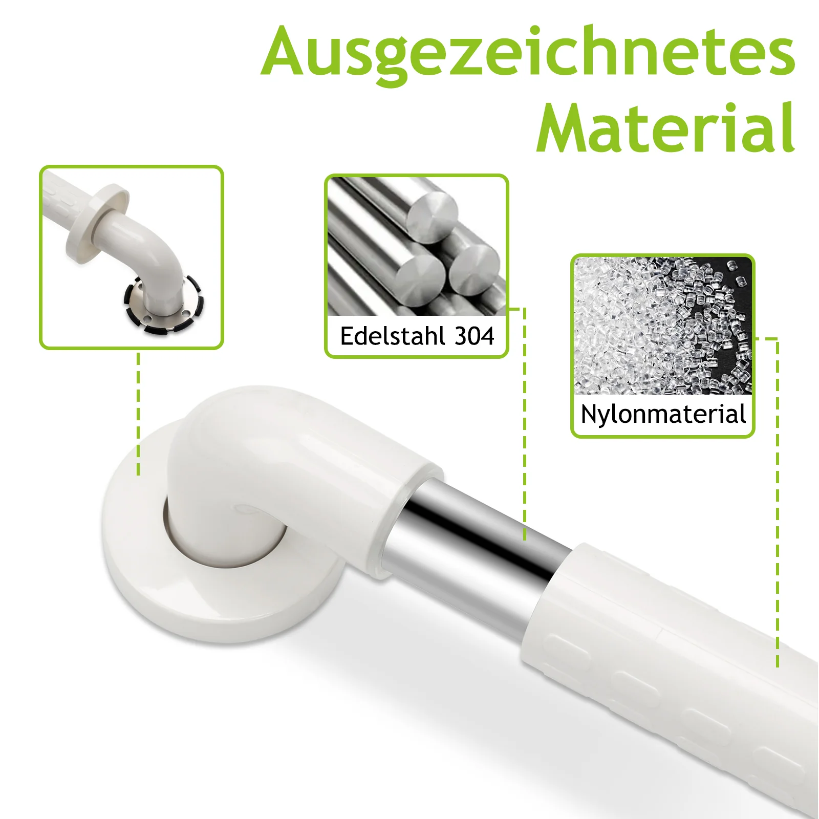 Rutschfester Haltegriff Aus Edelstahl