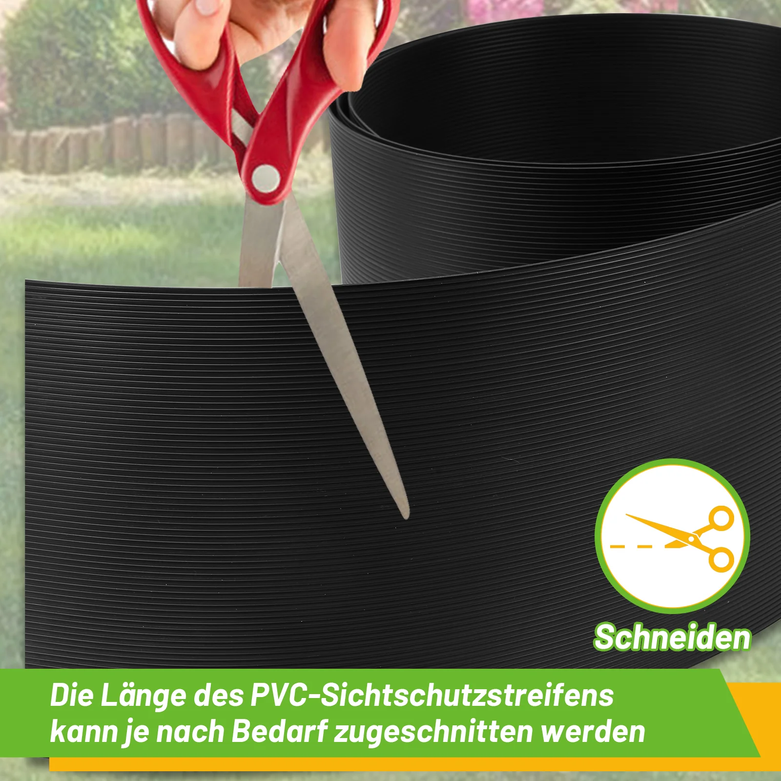 Sichtschutzstreifen Hartes PVC 10-40 Stück
