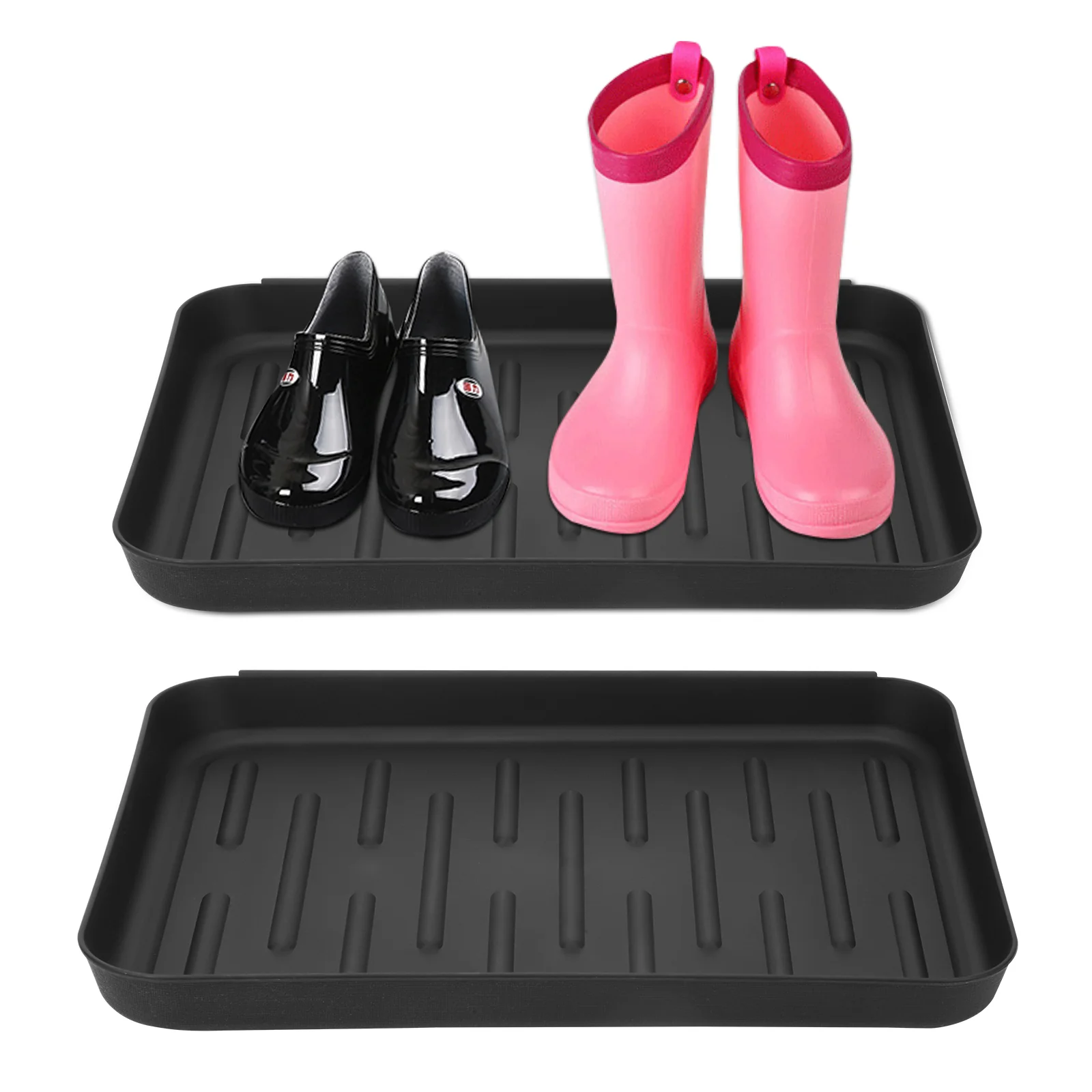Schuhabtropfschale Schuhmatte Ablage 2x