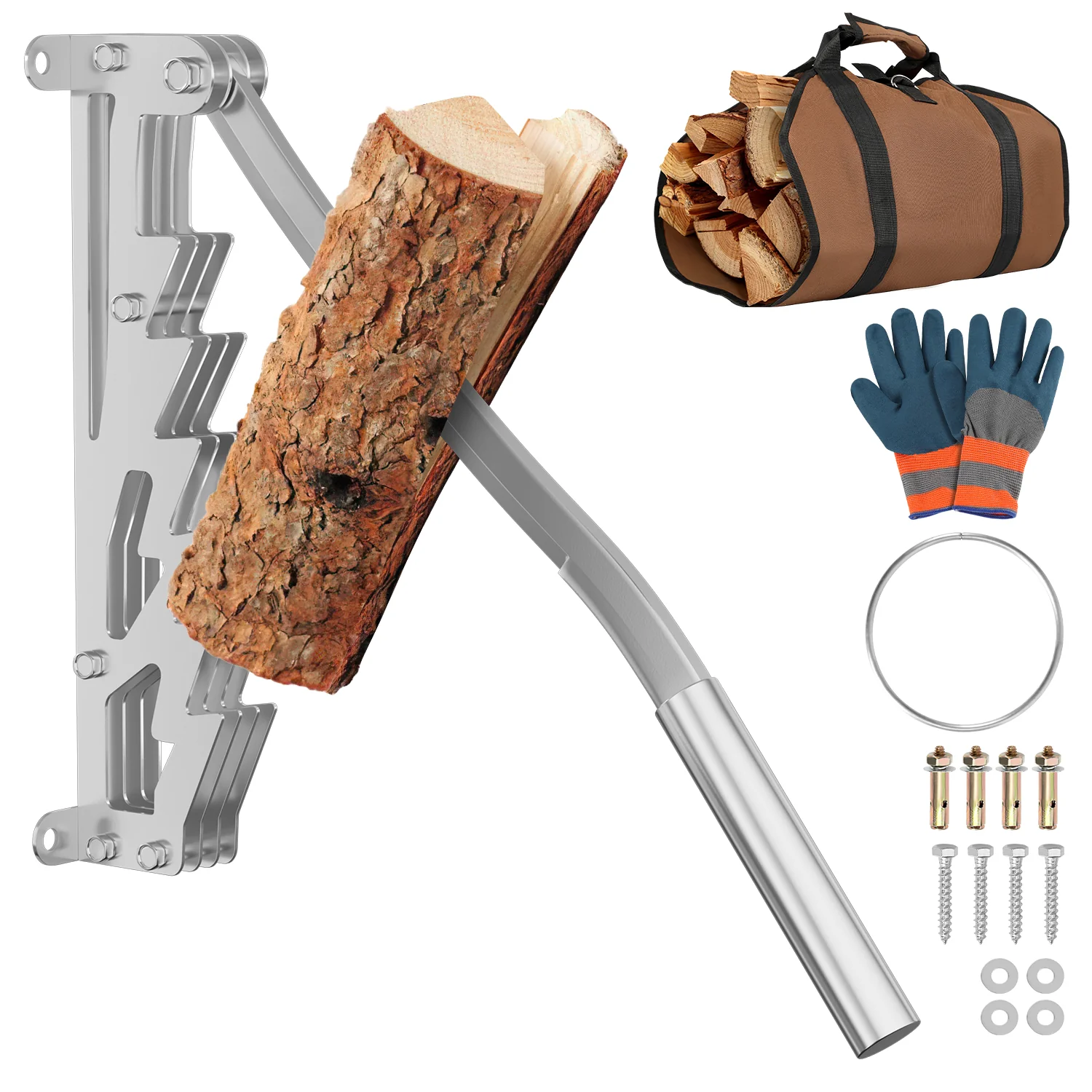 Manueller Holzspalter Wandhalterung Brennholzspalter