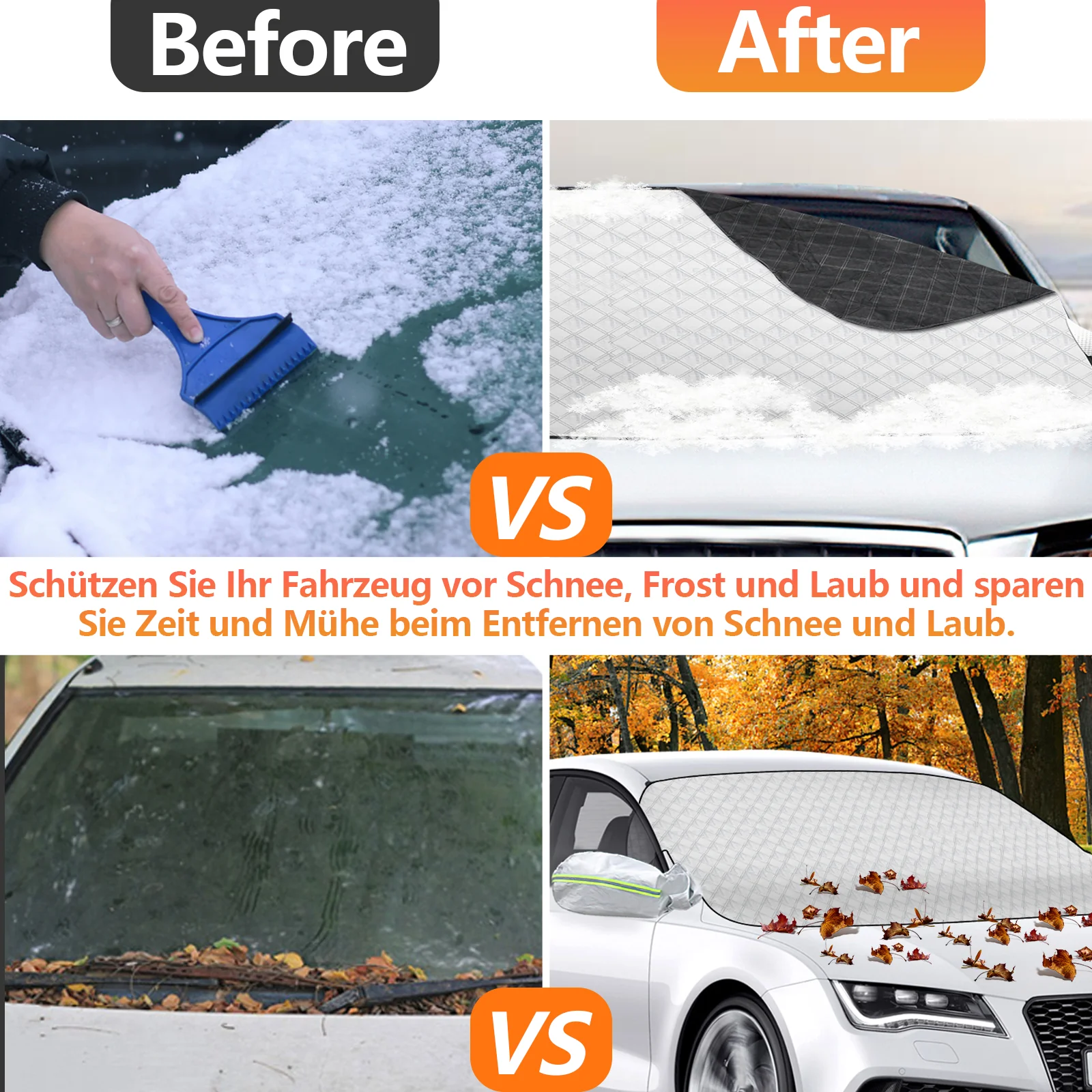 Scheibenabdeckung Auto KFZ