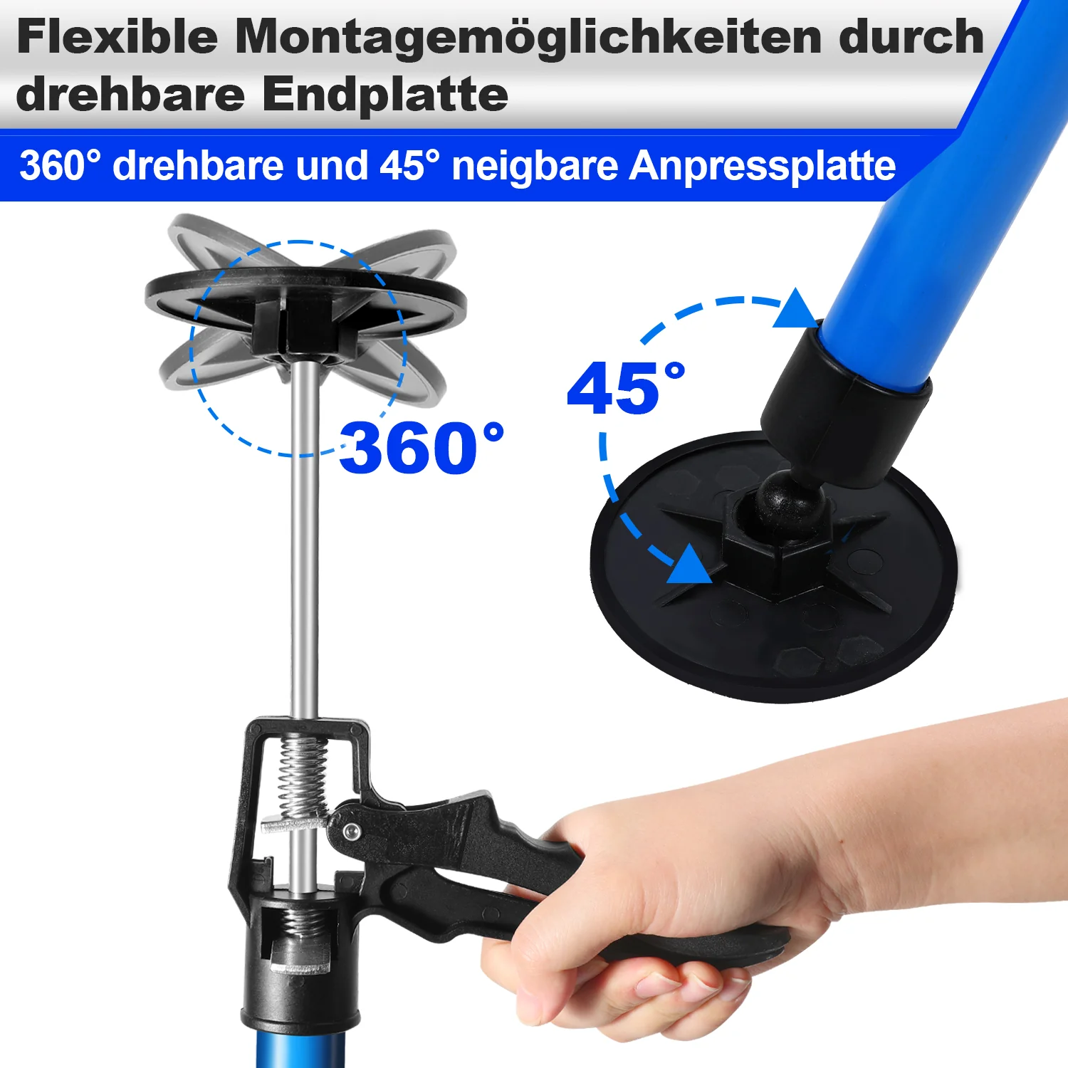 Teleskopstütze Deckenstütze bis 50 kg 115-290cm