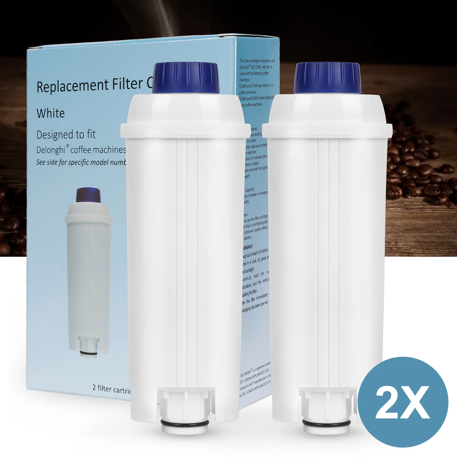 Wasserfilter für Delonghi kompatibel für DLSC002 ECAM ETAM